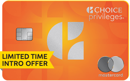 Learn more about The Choice Privileges® Mastercard® LIMITED TIME INTRO OFFER. Opens in the same window.