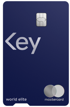 Tarjeta de Crédito One Key™ Mastercard con chip y tecnología de pago sin contacto.
