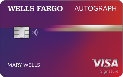 Tarjeta de Wells Fargo Autograph℠ Visa Signature - 20k puntos de bonificación