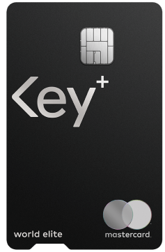 Tarjeta de Crédito One Key+™ Mastercard con chip y tecnología de pago sin contacto.
