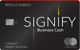 Apply for the Wells Fargo Signify Business Cash (registered) card. Opens in the same window.