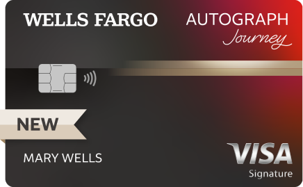 Wells Fargo Autograph Journey℠ Visa Signature card – 60K Bonus points. Opens in the same window.