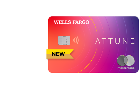 Wells Fargo Attune(SM) Card with chip and contactless tap to pay technology