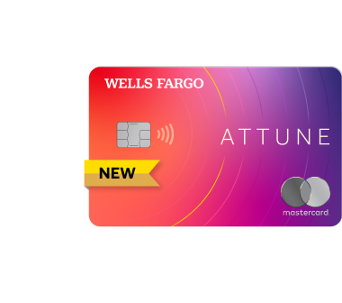 Wells Fargo Attune(SM) Card with chip and contactless tap to pay technology