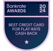 Bankrate Awards 2024 BEST CREDIT CARD FOR FLAT-RATE CASH BACK