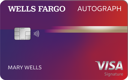 Wells Fargo Autograph℠ Visa Signature card – 20K Bonus points