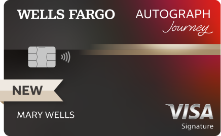 Wells Fargo Autograph Journey℠ Visa Signature card – 60K Bonus points